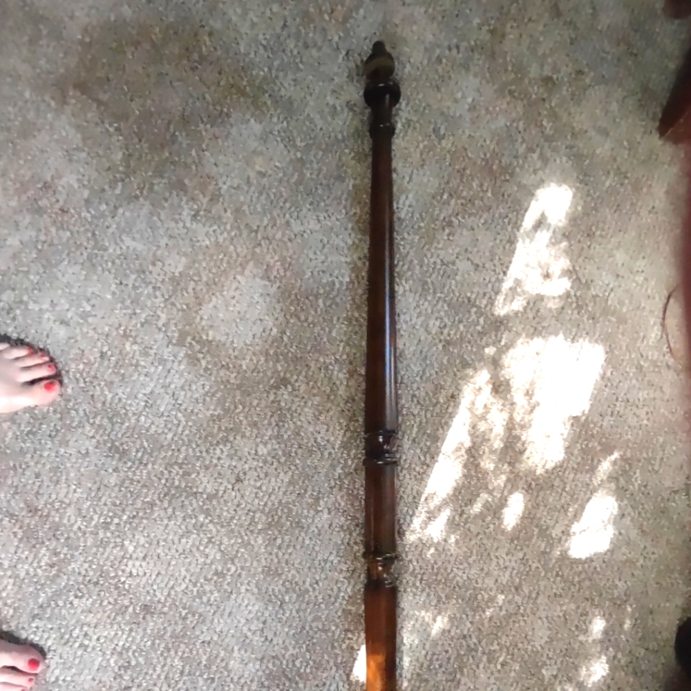 Solid Wood Curtain Rod
